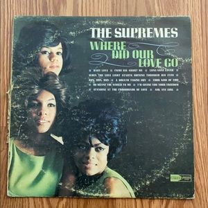The Supremes Where Did Our Love Go Vinyl Record